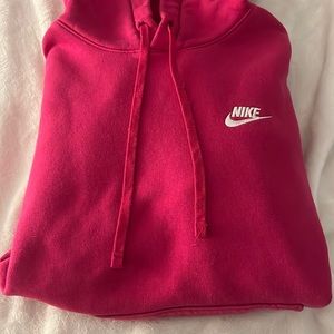 hot pink nike hoodie